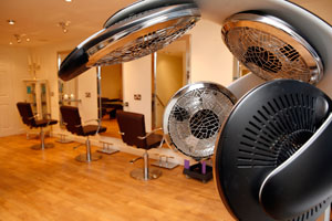 The Salon hairdressing facilities